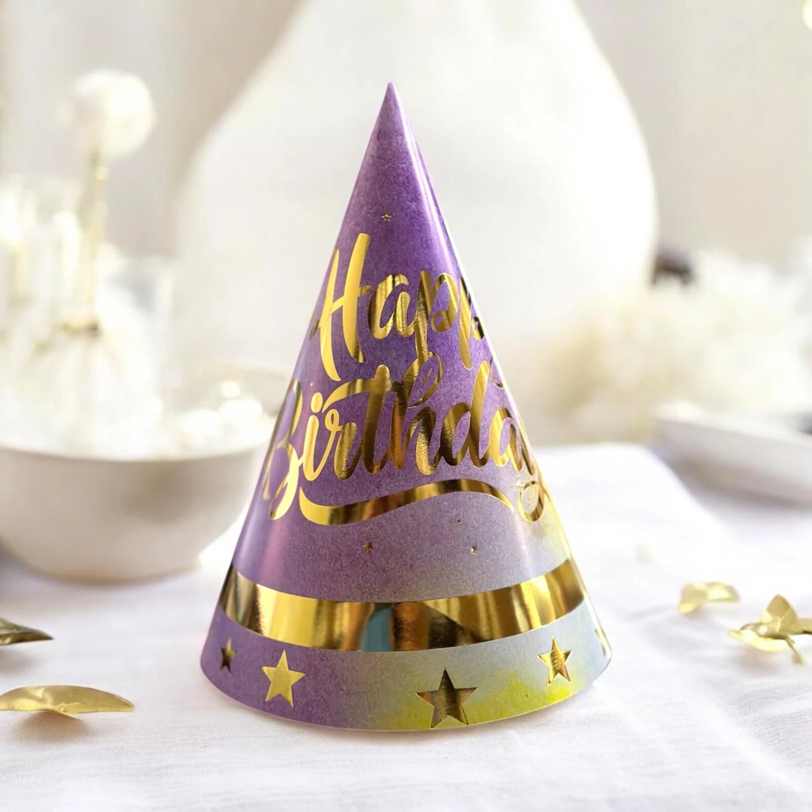 Kukuleta Pembe Gold Çizgili - Fuşya