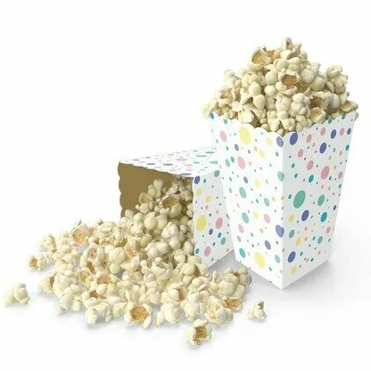 Mısır Kutusu Makaron Puantiye