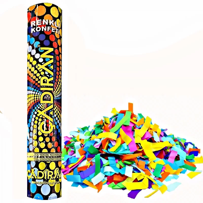 Konfeti 30 Cm Renkli