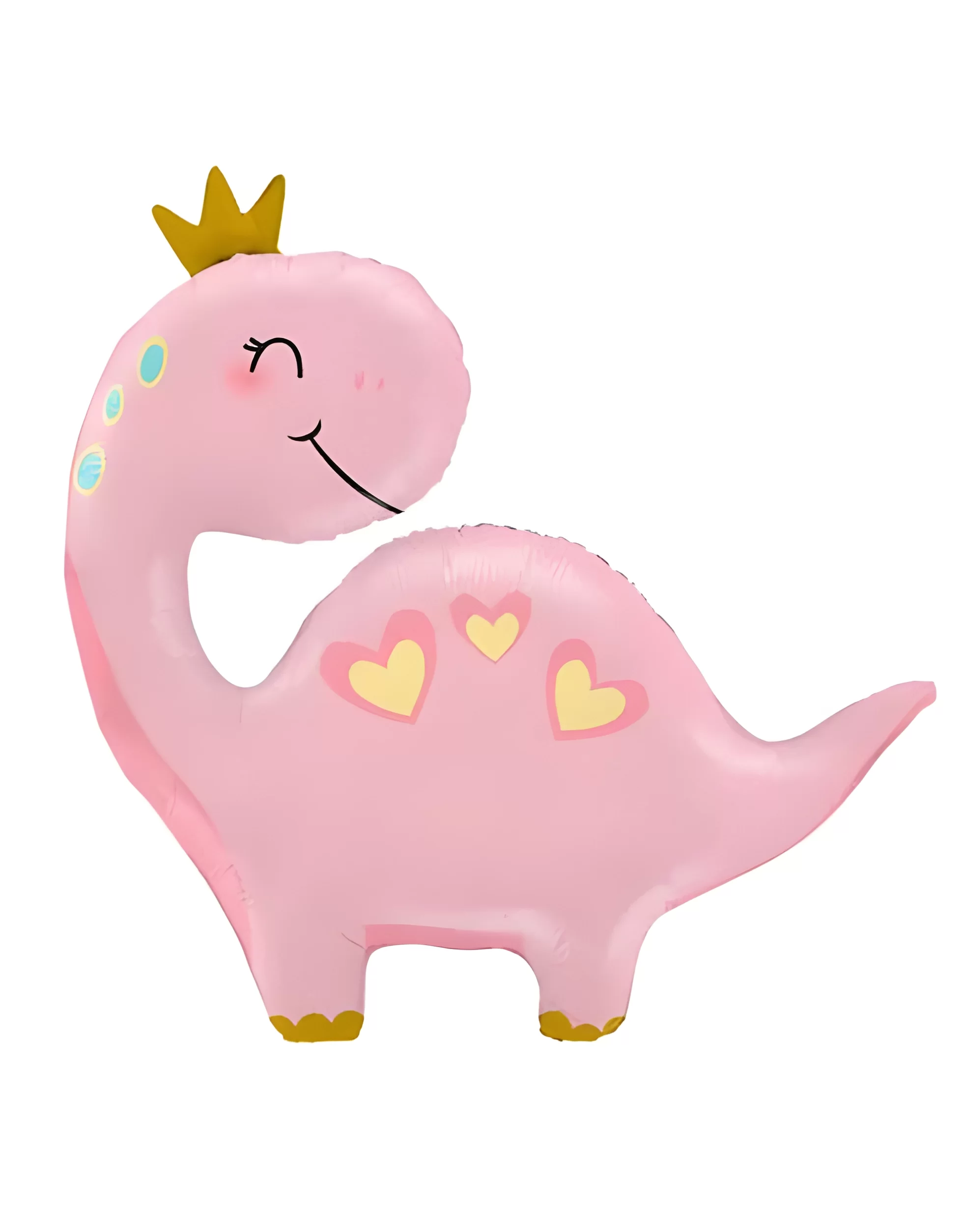 Folyo Balon Çin Pembe Dinazor 96-67 Cm