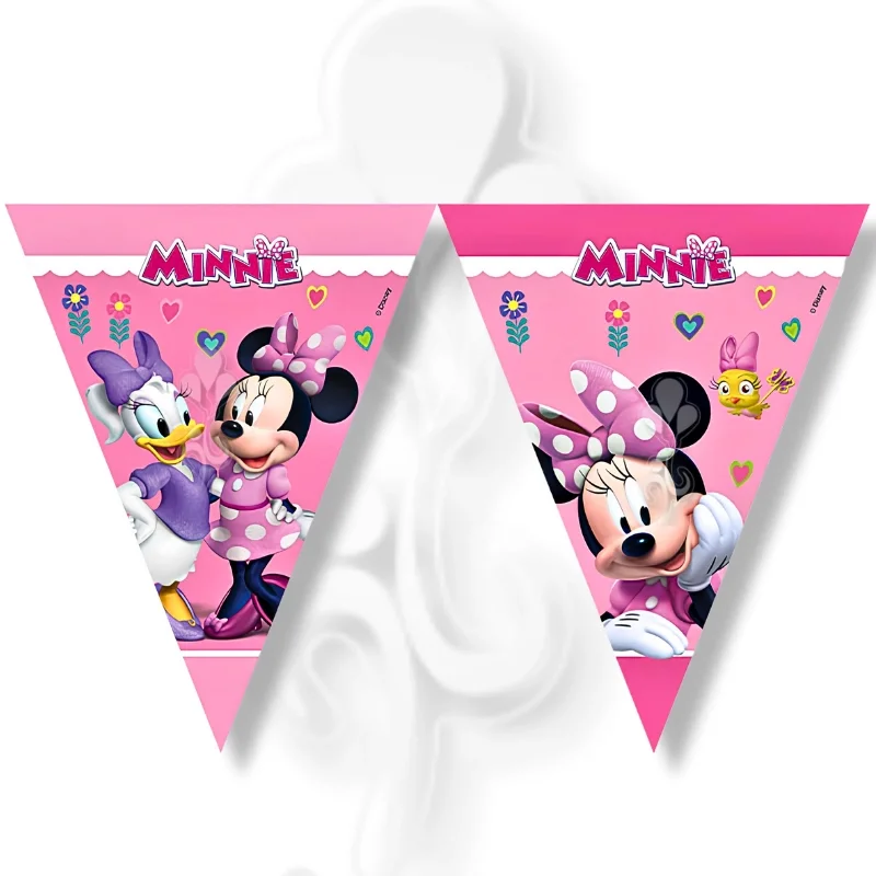 Üçgen Flema Lisanslı Minnie Happy Helpers