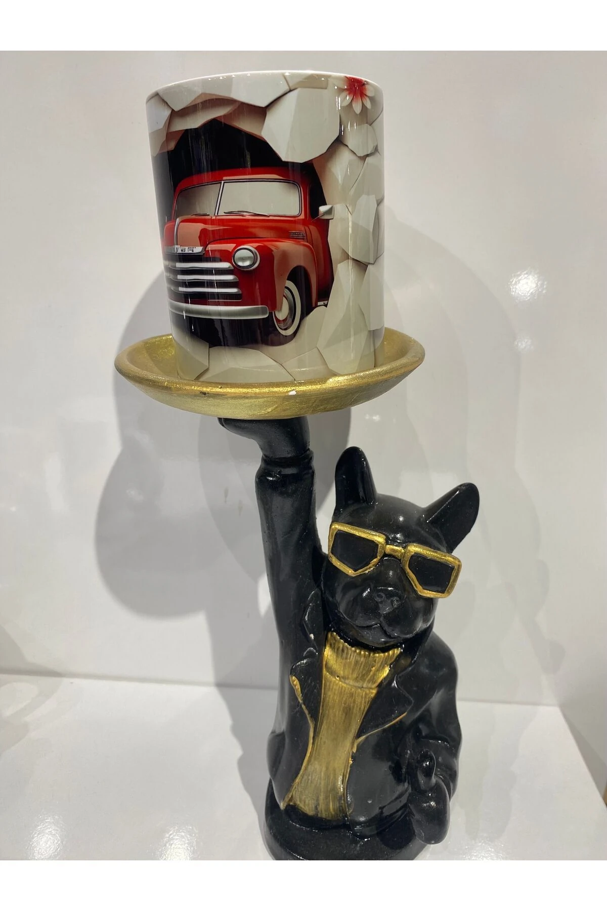 Kişiye özel araba desenli özel baskı kupa bardak (İSTEDİĞİNİZ RESİM BASILIR)