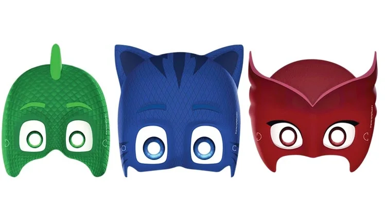 Maske Lisanslı Pj Masks 6'LI