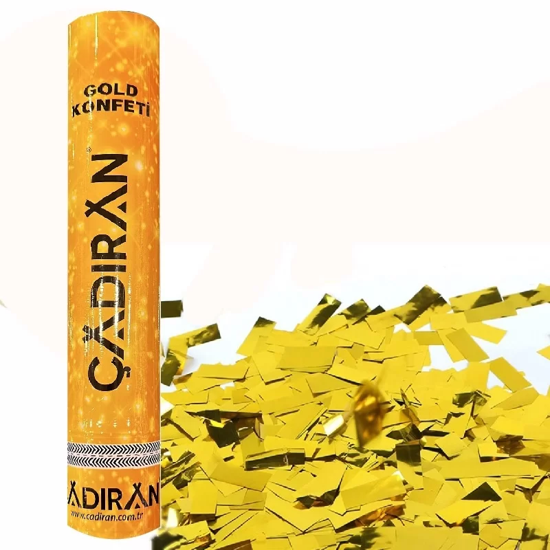 Konfeti 30 Cm Altın