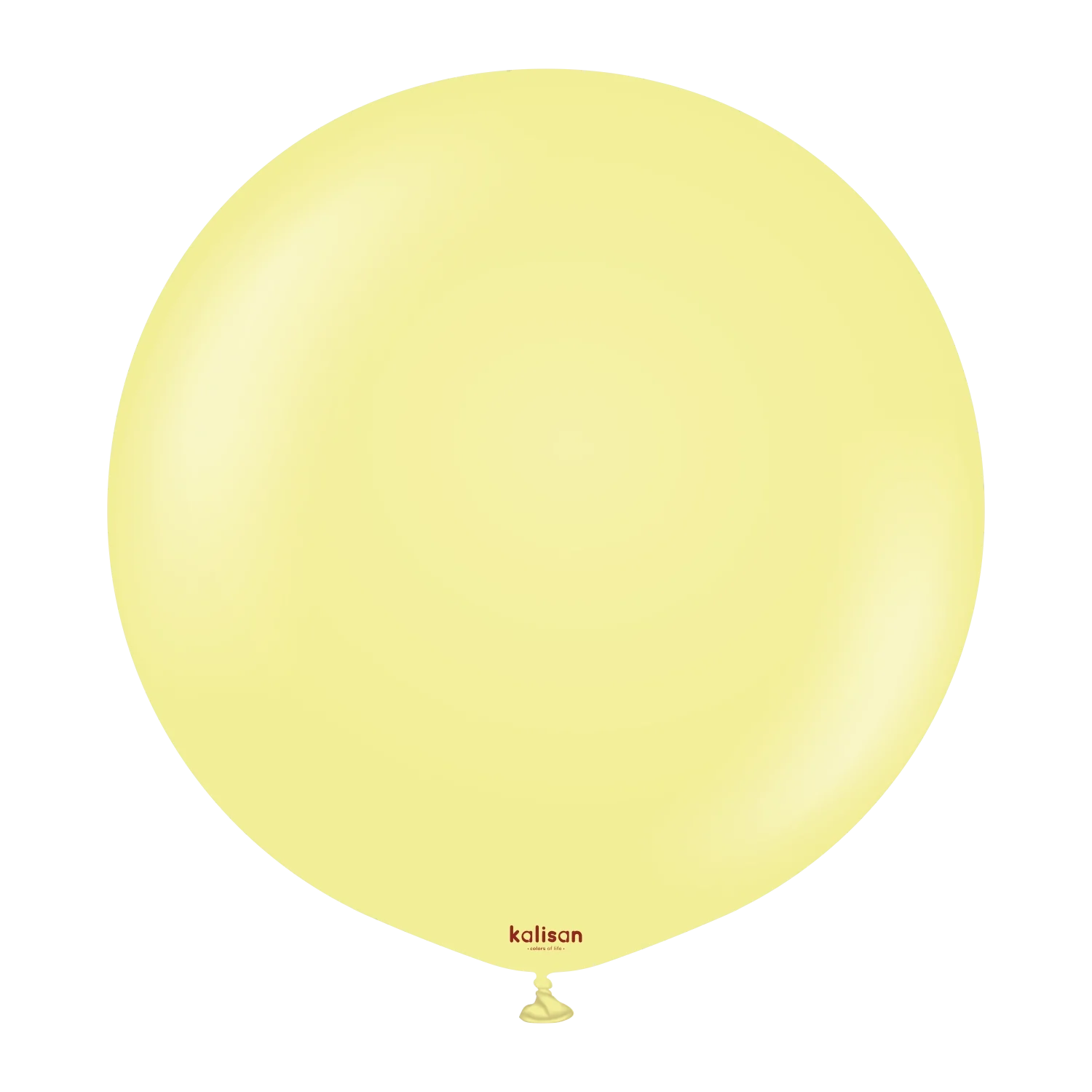 Makaron 24" Balon Jumbo Kalisan Sarı (Yellow) 2'li
