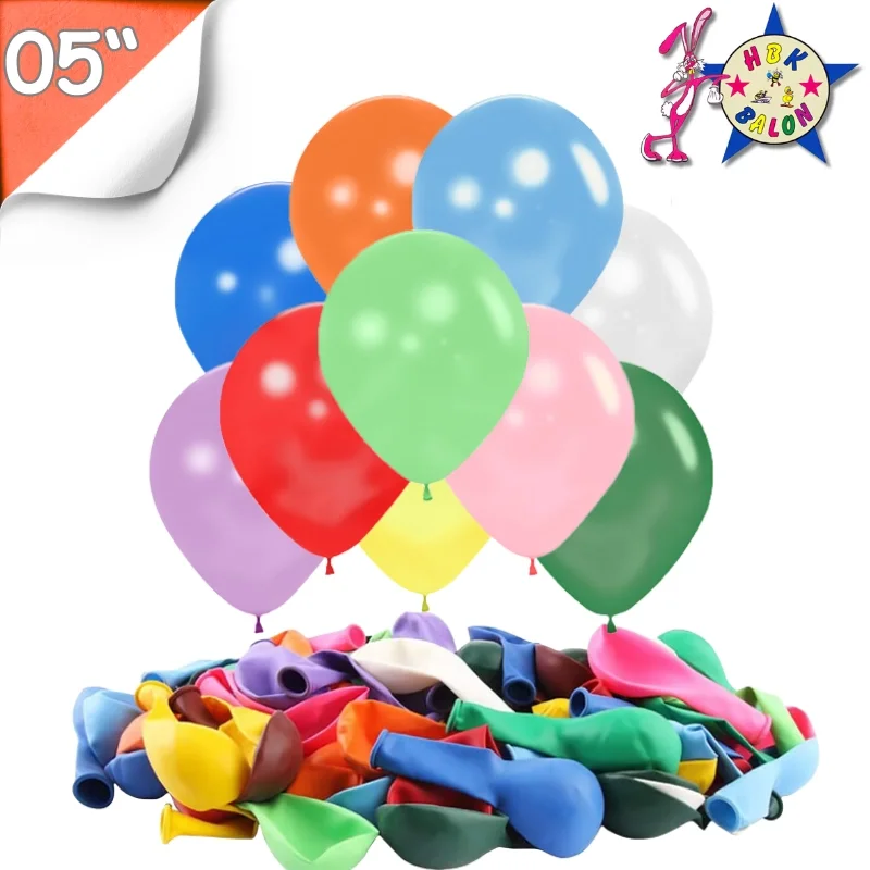 Pastel 05" Balon Hbk Karışık