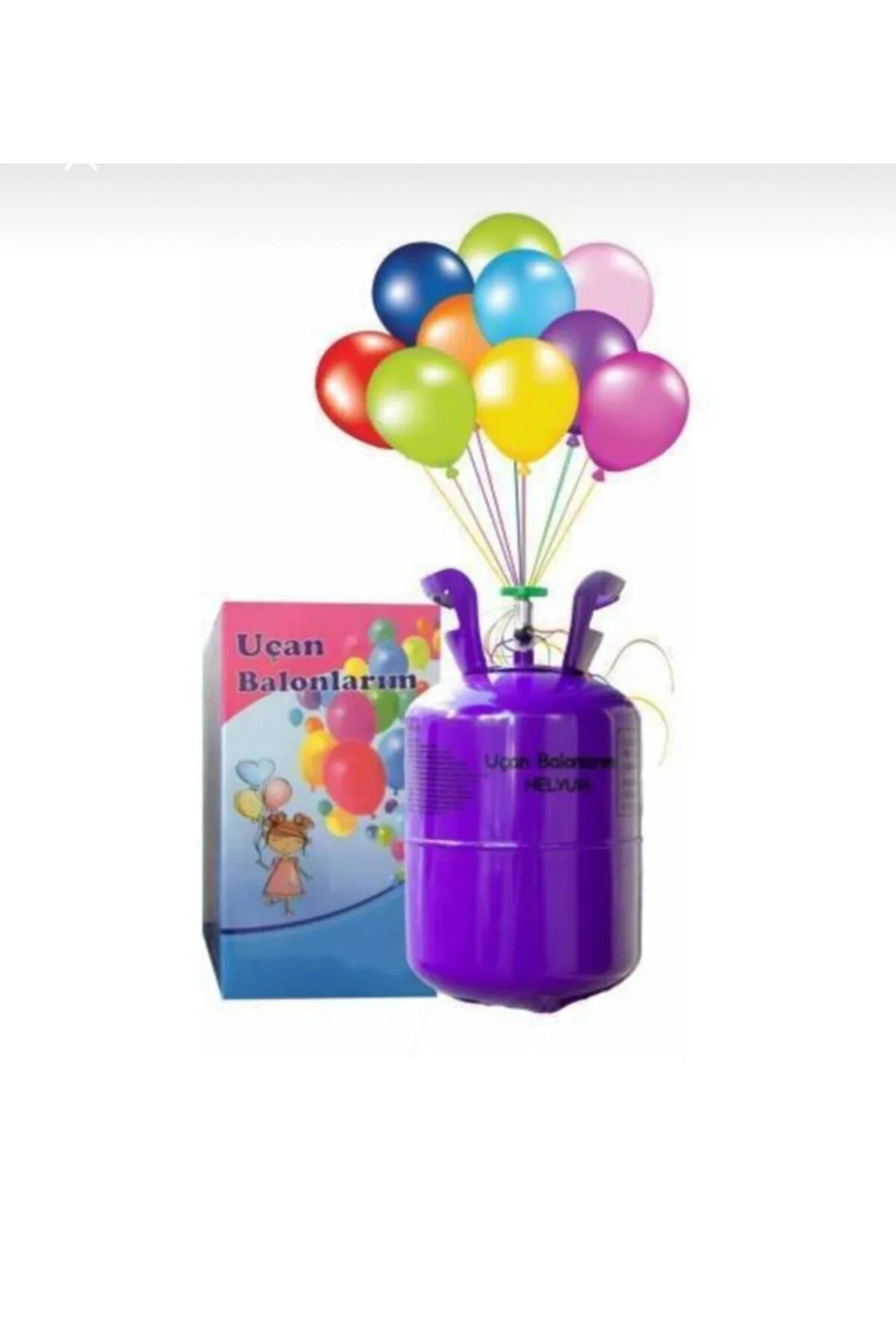 Helyum Gazı Kullan At Helyum Tüpü