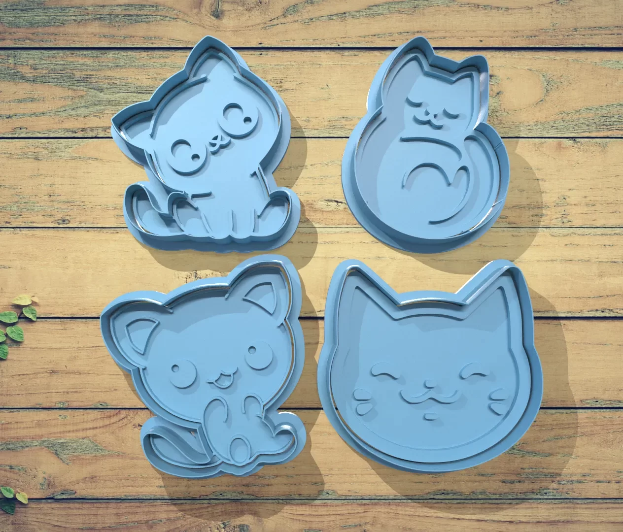 KEDİ KURABİYE KALIBI