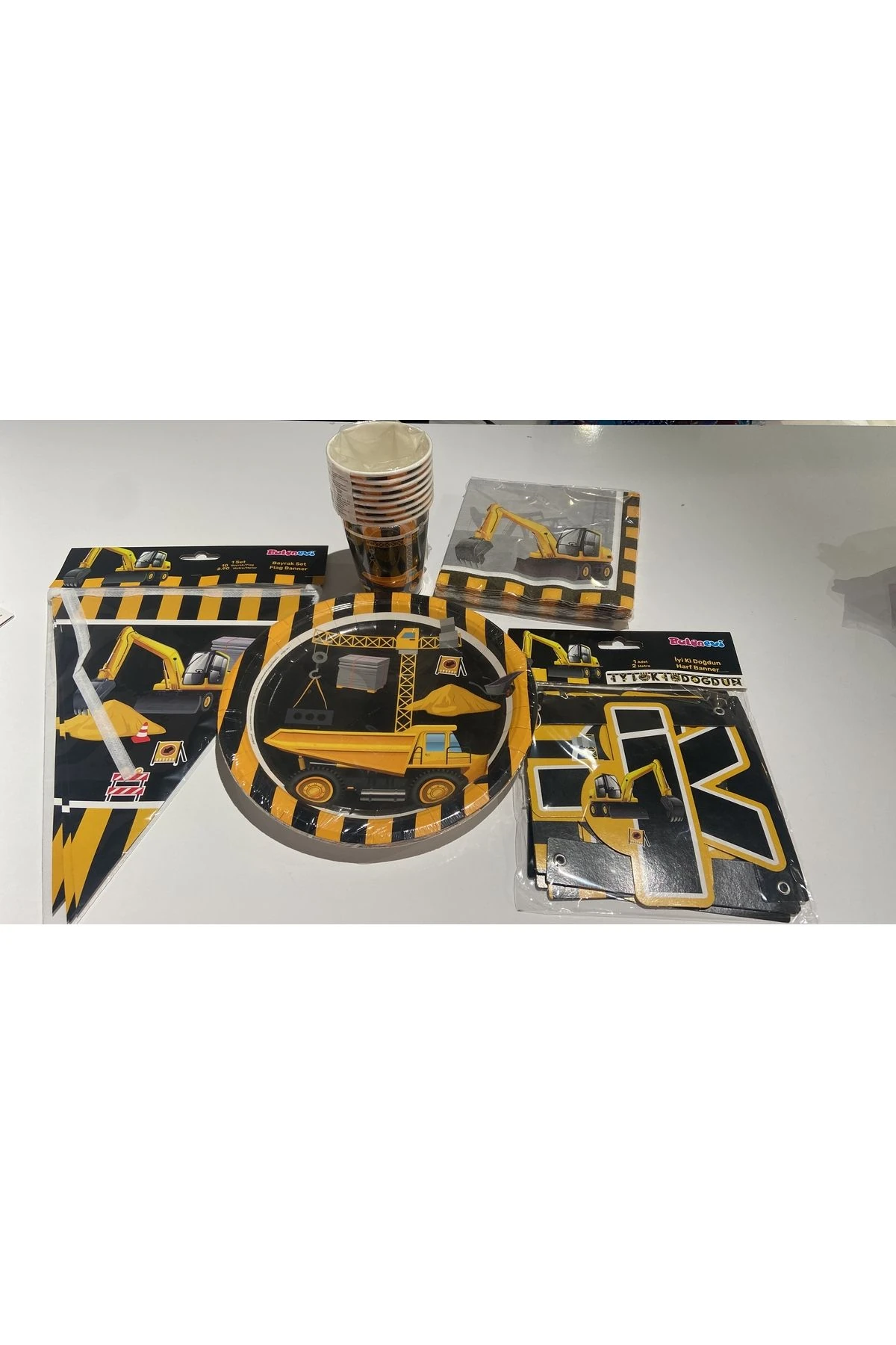 İnşaat temalı parti seti