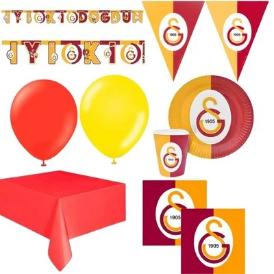 Galatasaray Doğum Günü Set 18  Kişilik