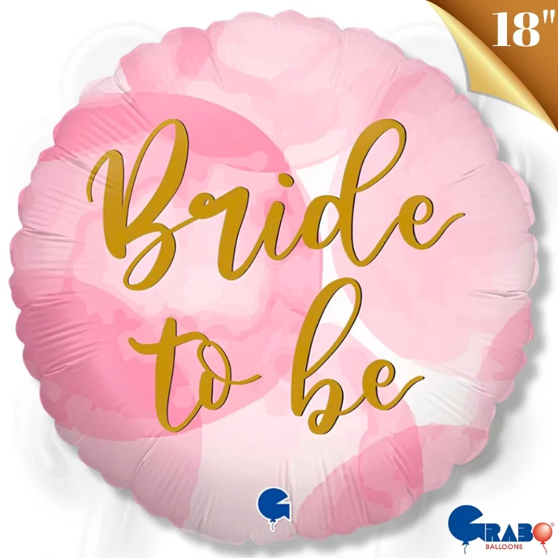 Folyo Balon 18" P. Grabo Bride To Be