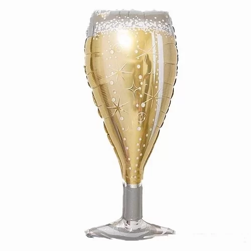 Folyo Balon Çin 40" Kadeh Altın