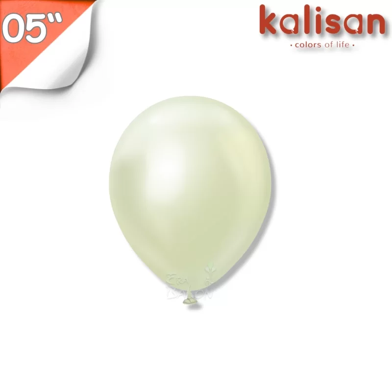 Krom 05" Balon Kalisan 100'lü Yeşil Altın (Green Gold)