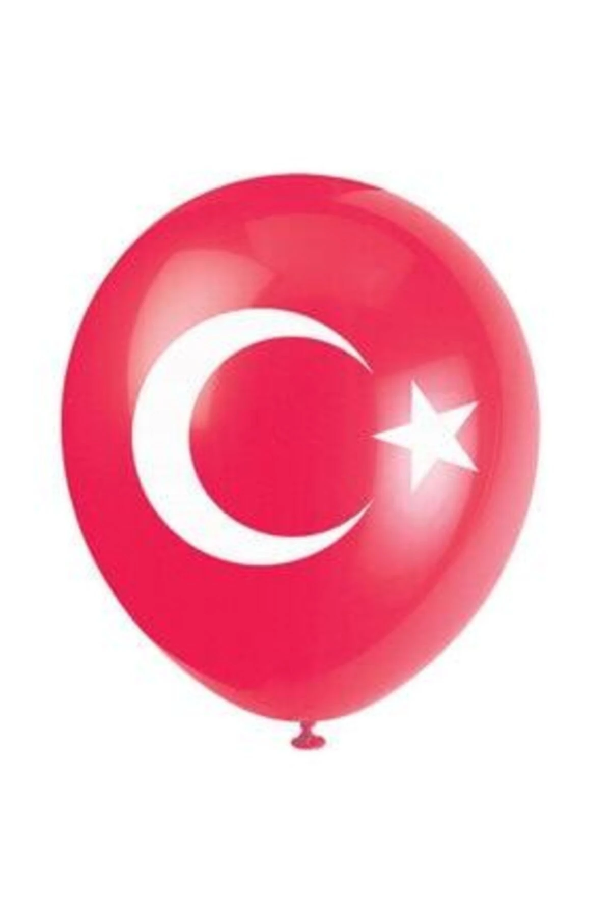 100 Adet Ay Yıldız Baskılı Balon