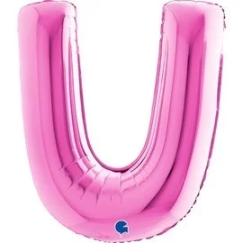 Folyo Harf 40" Grabo Fuşya -U-