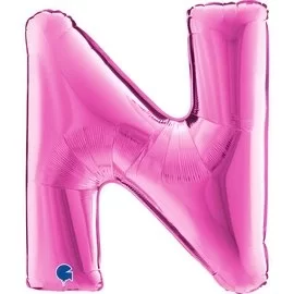 Folyo Harf 40" Grabo Fuşya -N-