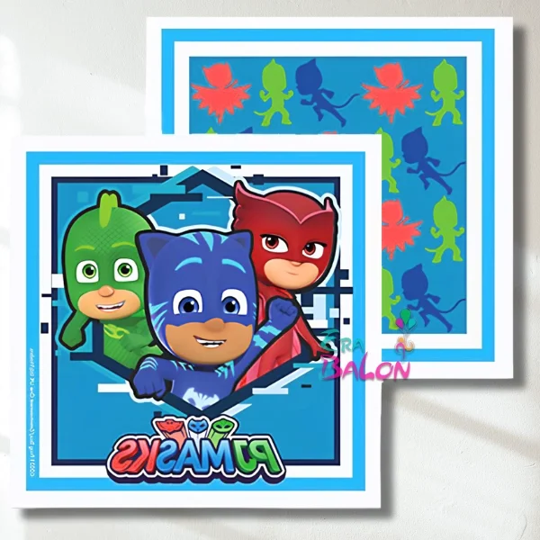 Peçete Lisanslı Pj Masks 16'lı