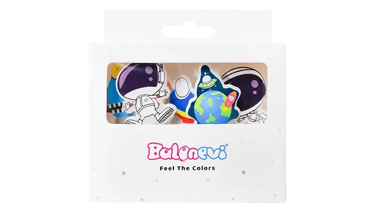 Balonevi KOZMİK GALAKSİ TEMALI MUM 5'Lİ