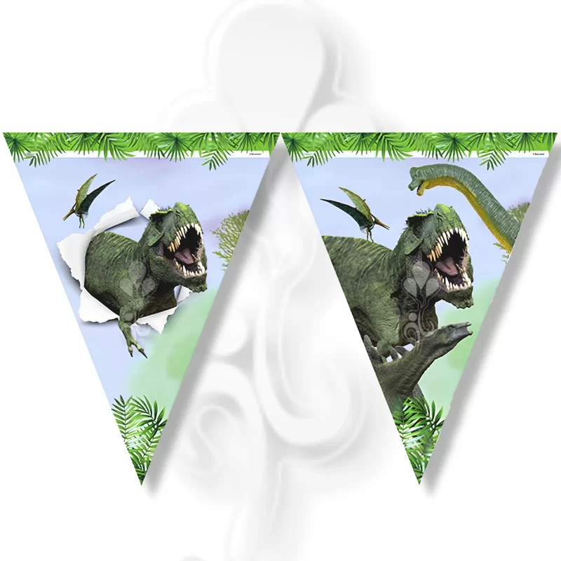 Üçgen Flema Vahşi Jurassık