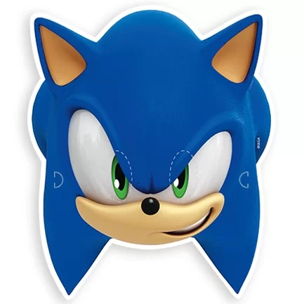 Maske Lisanslı Sonıc 6'LI