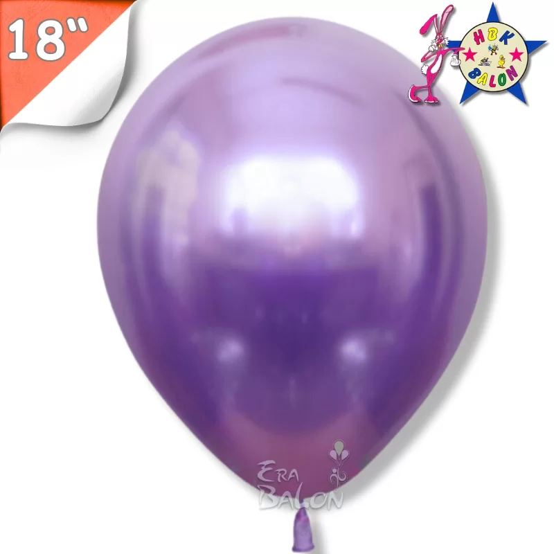 Krom 18" Hbk Balon Mor 10'lu
