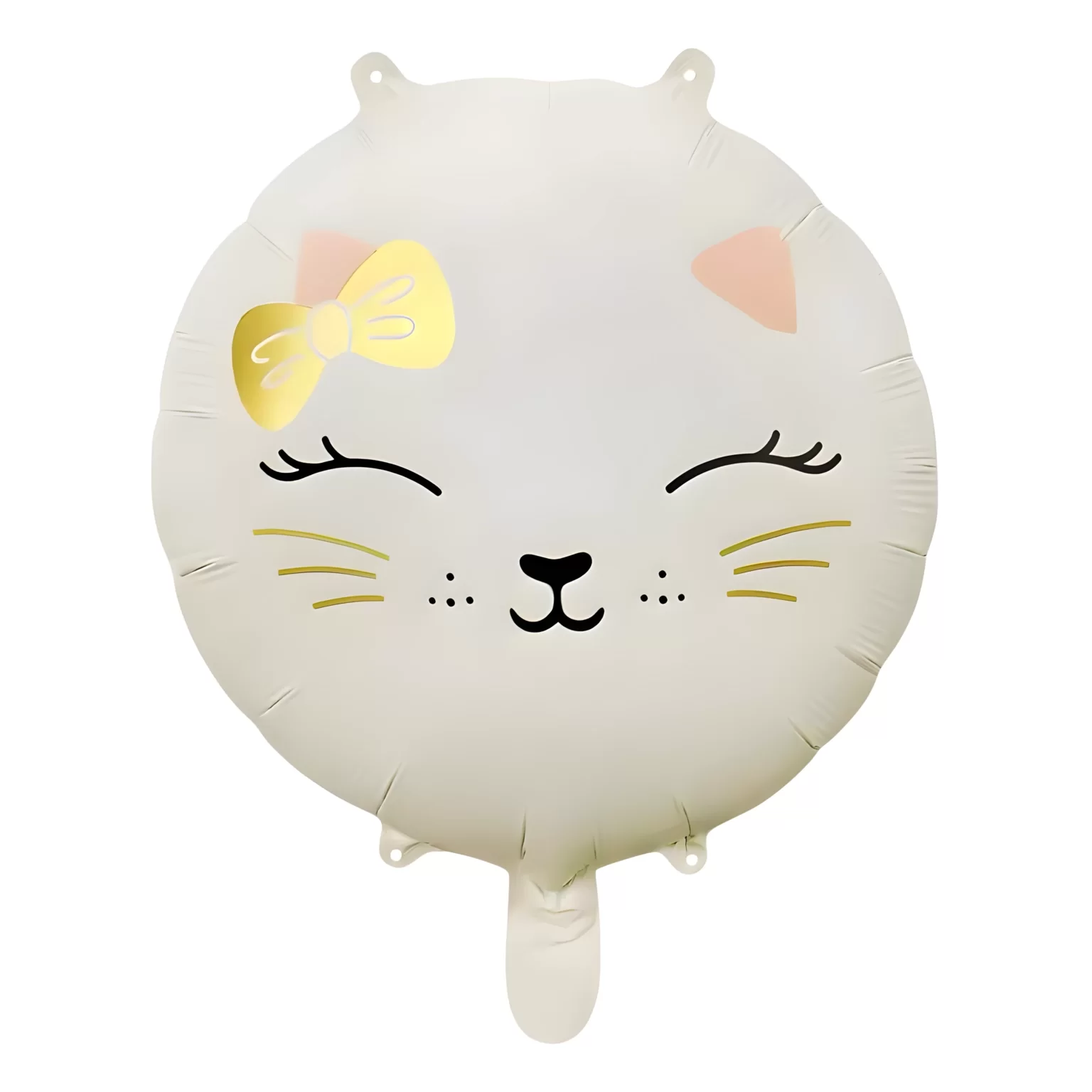 Folyo Balon Çin 18'' Beyaz Kedi