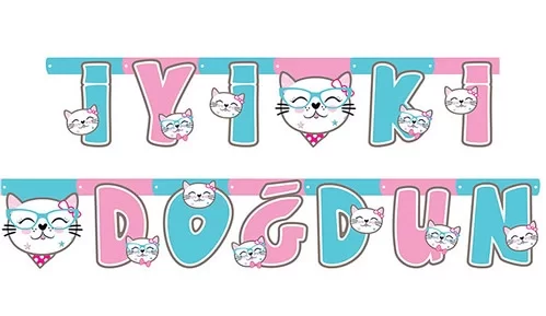 Banner İyi Ki Doğdun Mıss Cat