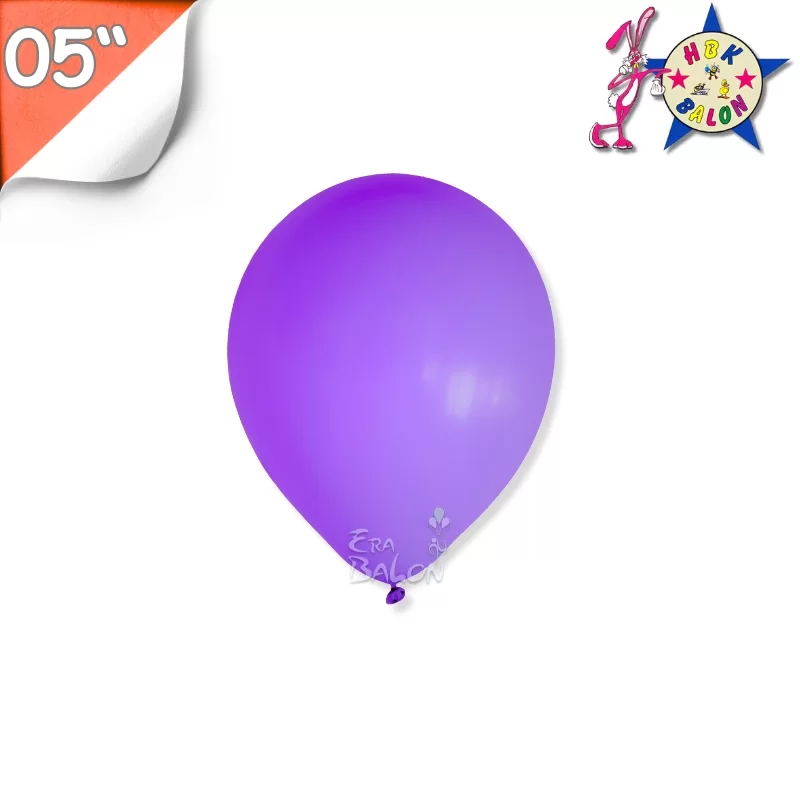 Pastel 05" Balon Hbk Mor