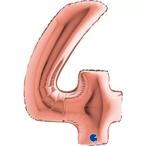 Folyo Rakam 40" Grabo Rose Gold -4-