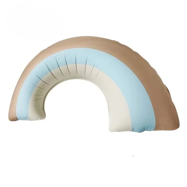 Folyo Balon Çin Retro Mavi Gökkuşağı 82-53 Cm