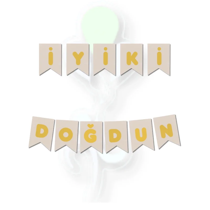 Banner Era Deniz Kumu-Altın İyi Ki Doğdun