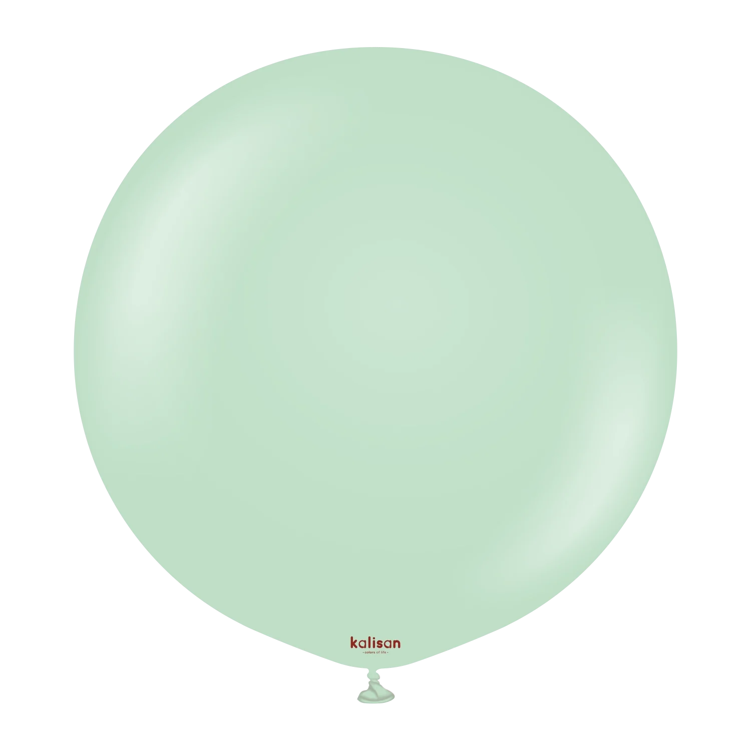 Makaron 24" Balon Jumbo Kalisan Mint Yeşili (Green) 2'li