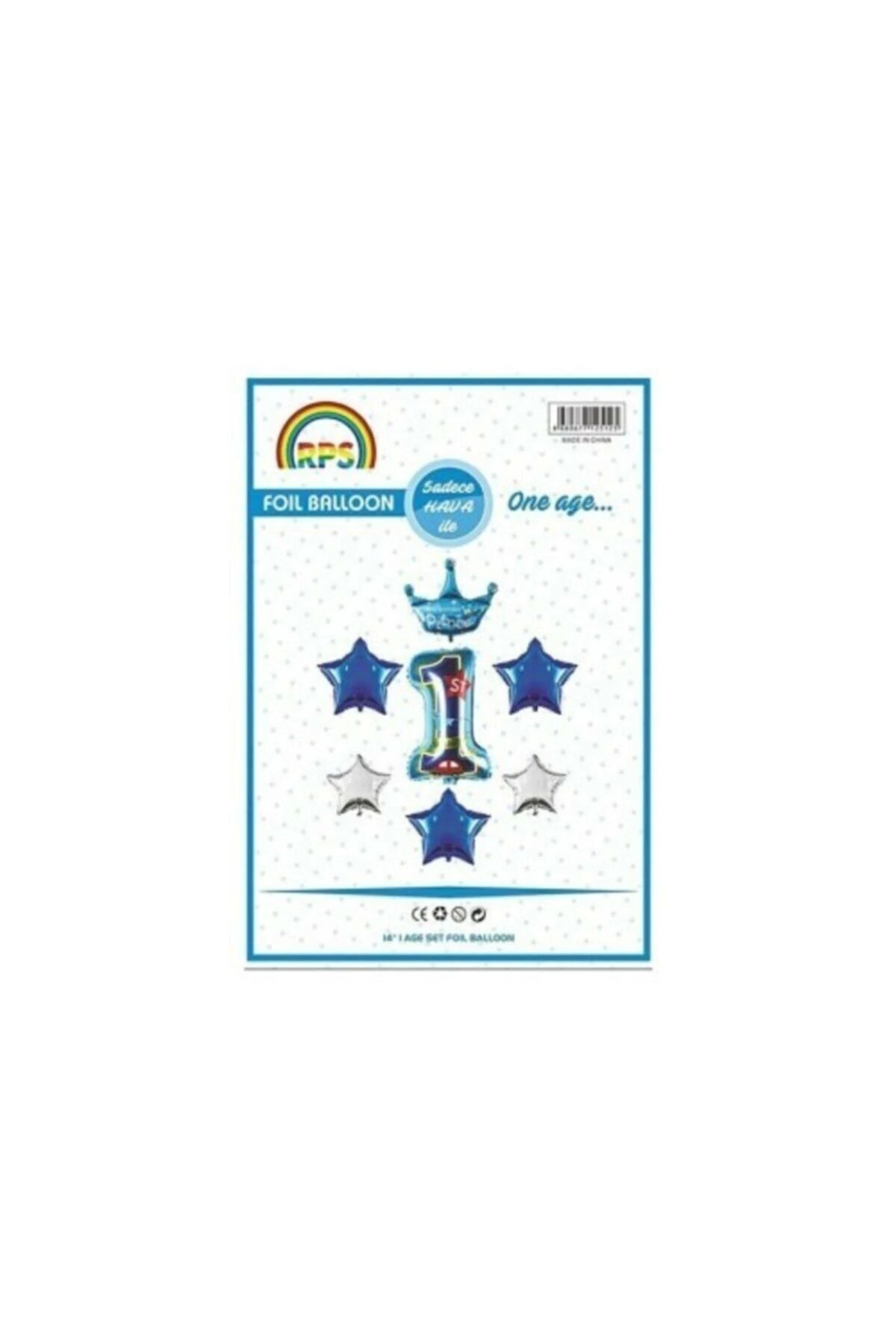 1 Yaş 7'li Mavi Set