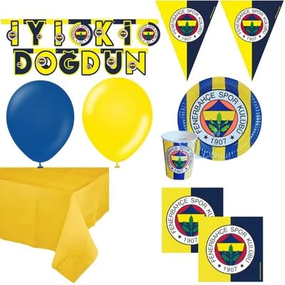 Fenerbahçe Doğum Günü Seti 8 Kişilik