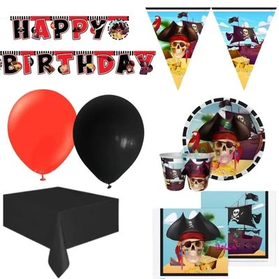 Korsan Balon Set 16 Kişilik