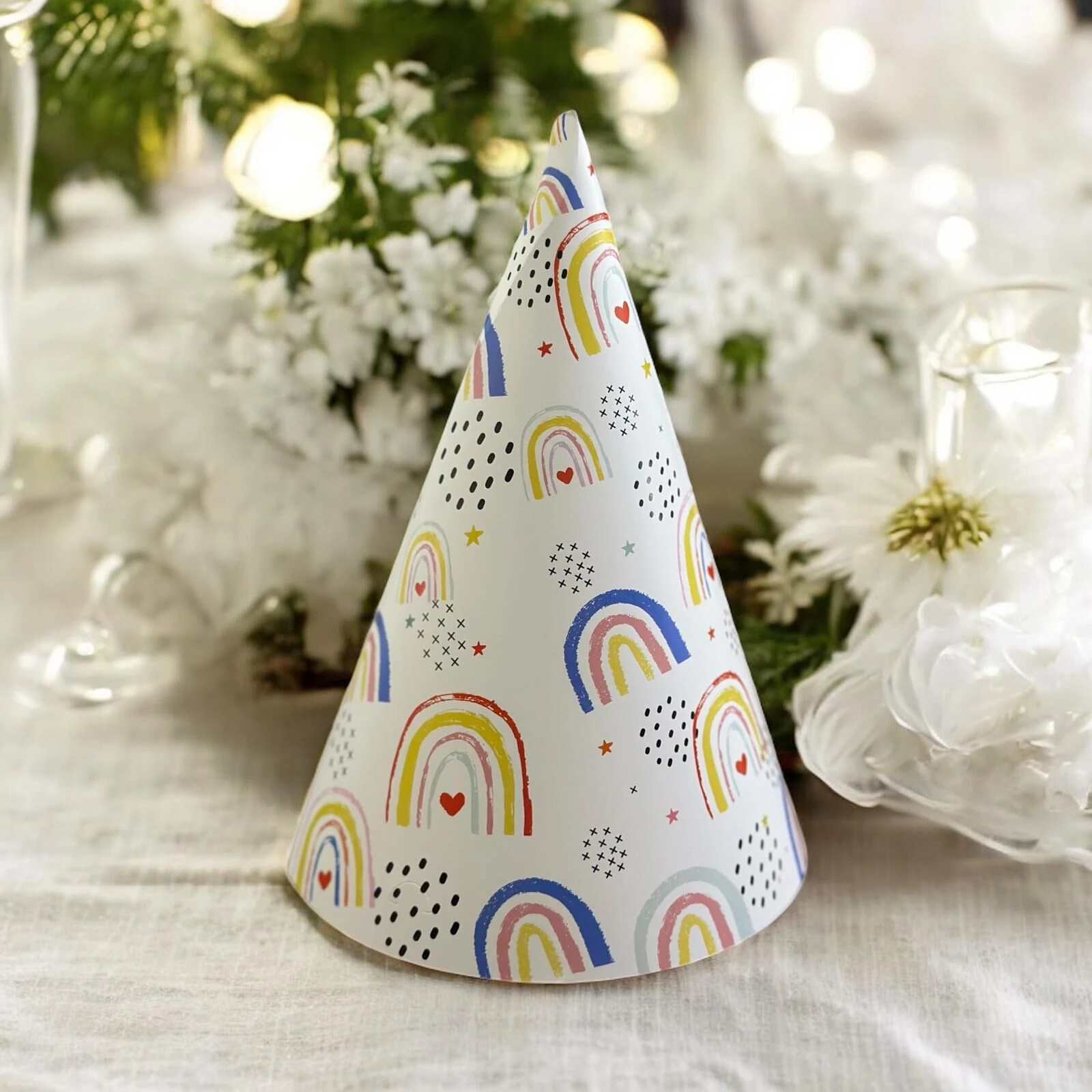 Kukuleta Pembe Gold Çizgili - Gökkuşağı