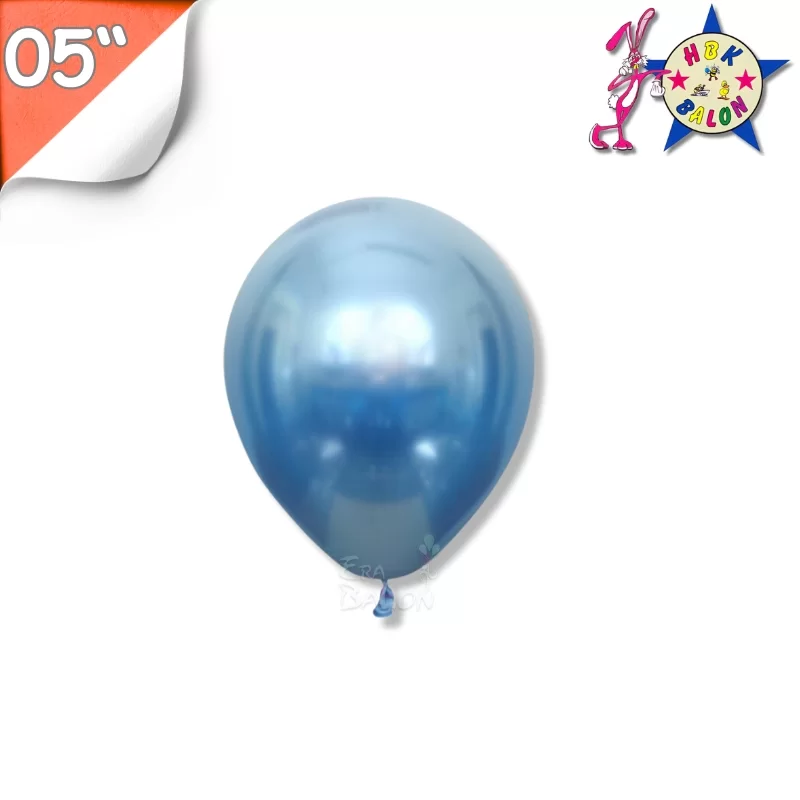 Krom 05" Balon Hbk Mavi 100'lü