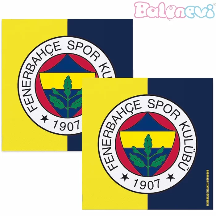 Peçete Lisanslı Taraftar Fenerbahçe 16'lı