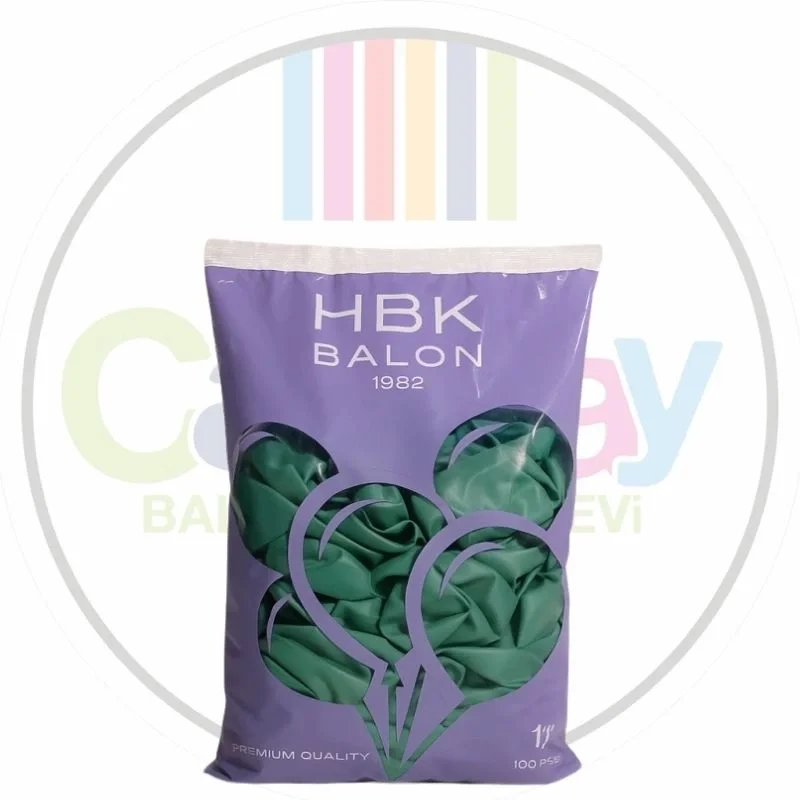 HBK PASTEL 11" TURKUAZ BALON 100 ADET