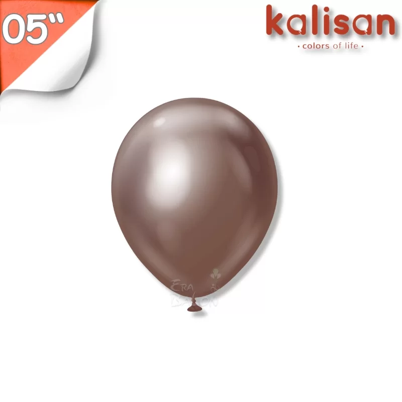 Krom 05" Balon Kalisan 100'lü Çikolata Kahve (Chocolate)