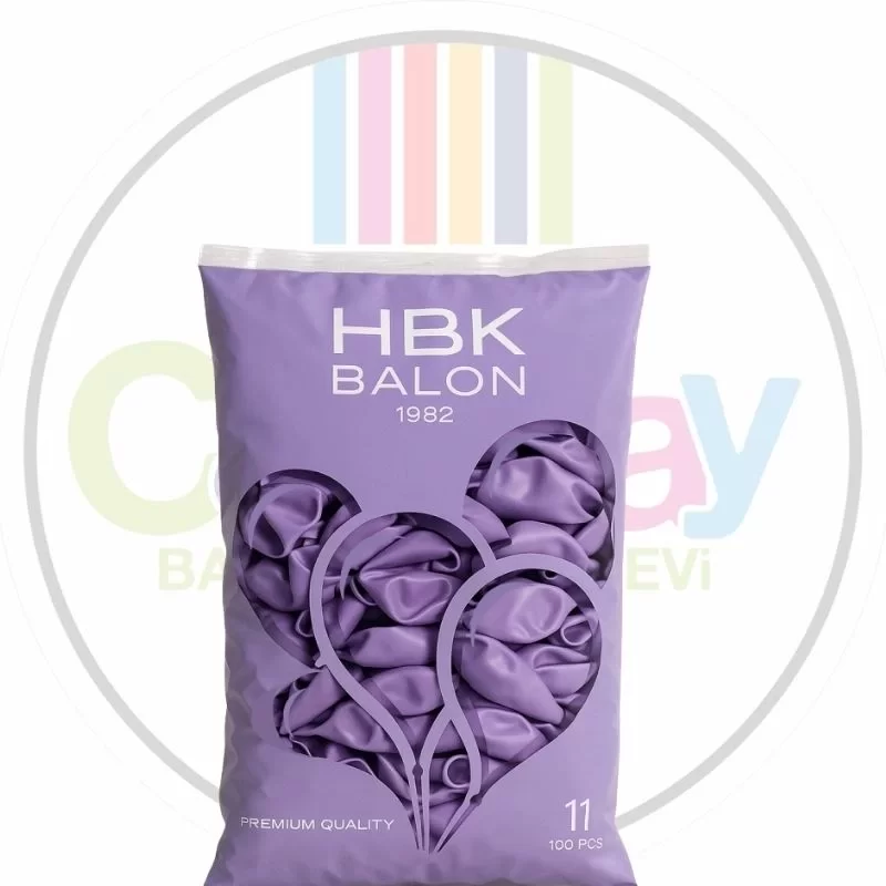HBK MAKARON LİLA 11" BALON 100 ADET