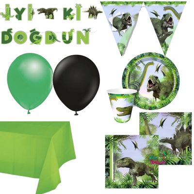 Dinazor Balon Set 8 Kişilik