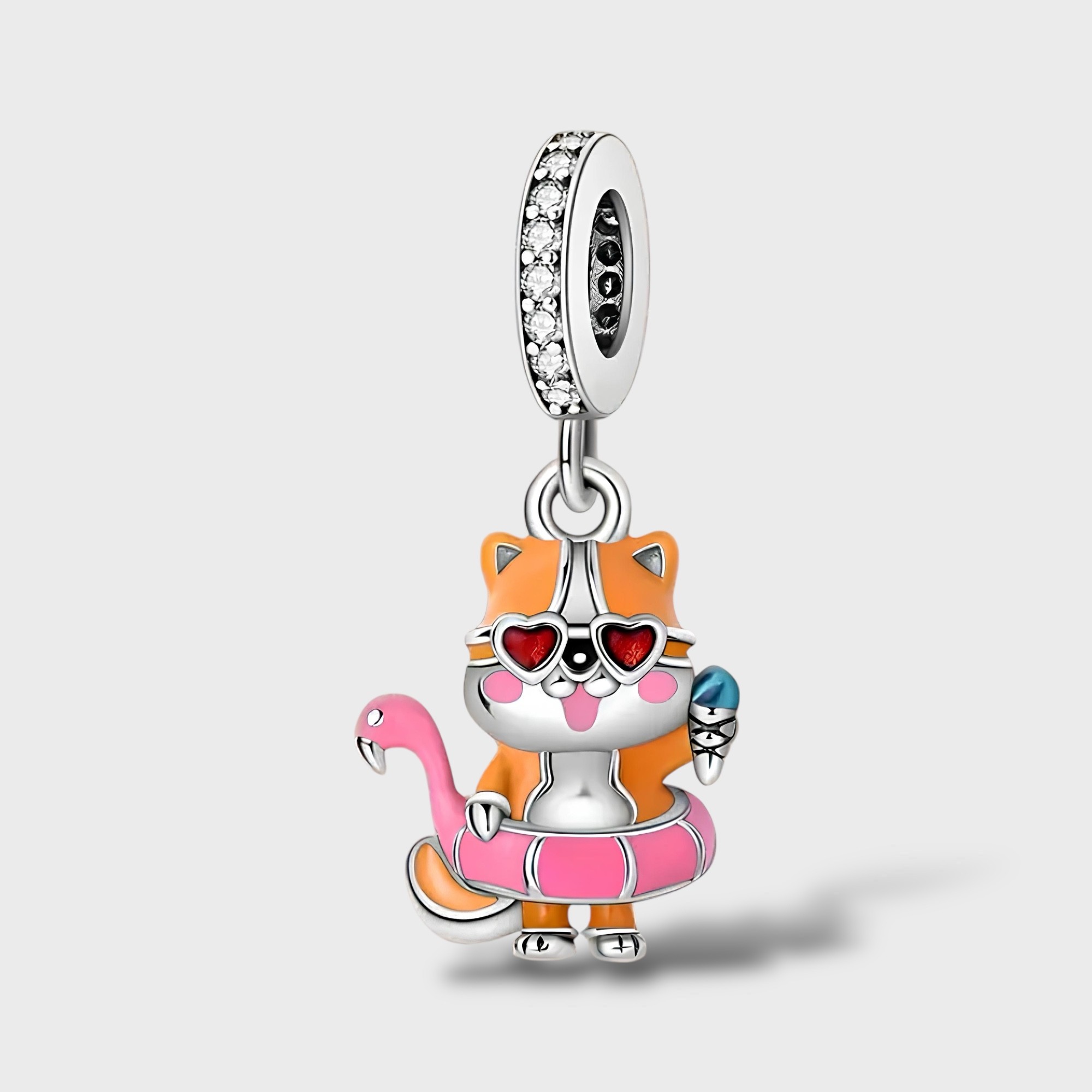 Flamingolu Kedi Charm