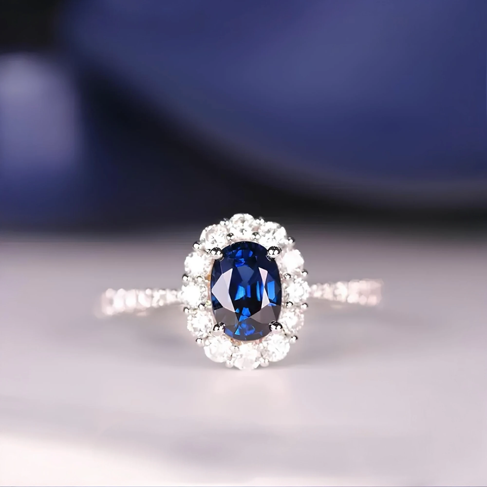 Kraliyet Mavisi Yüzük 