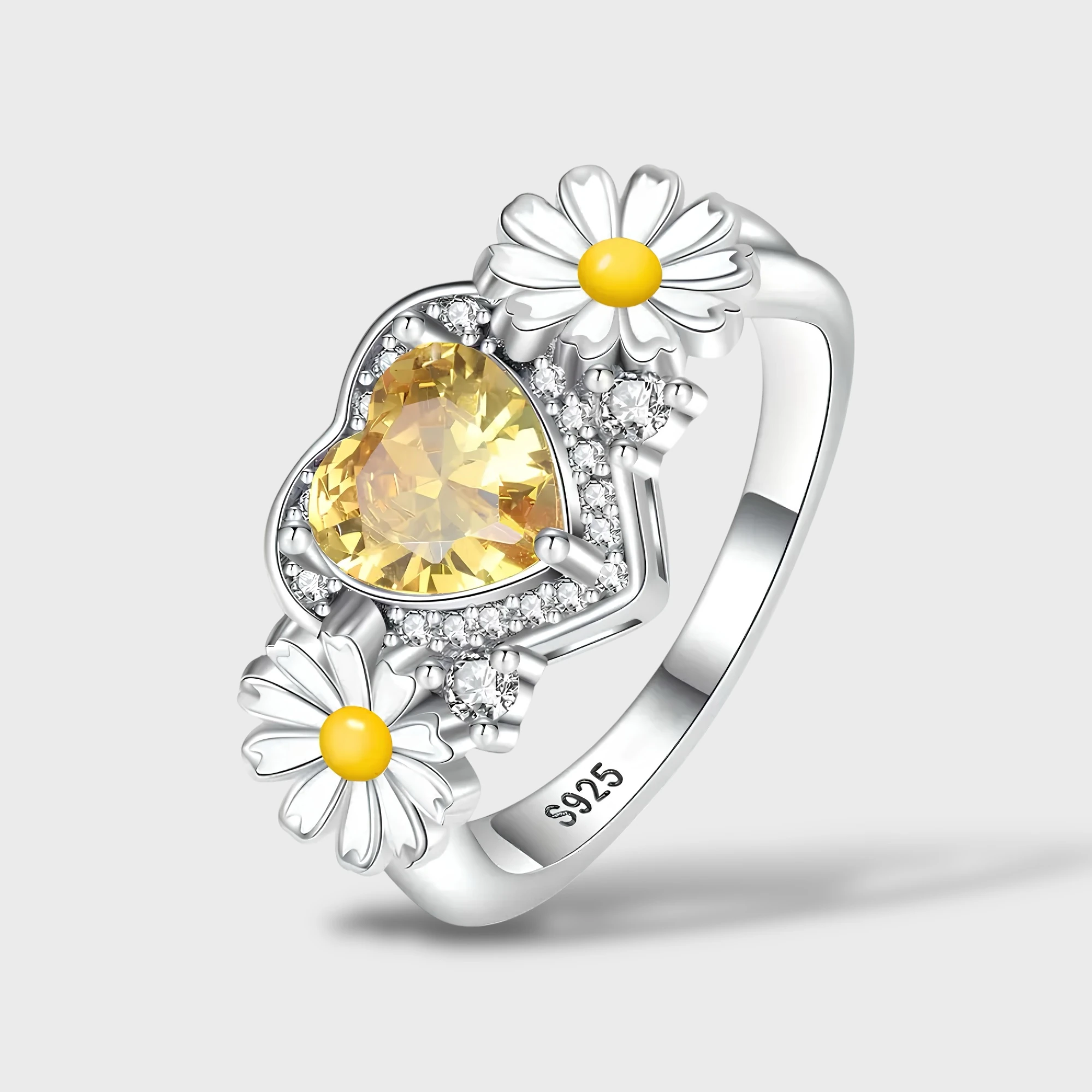 Papatya Kalbi Yüzük