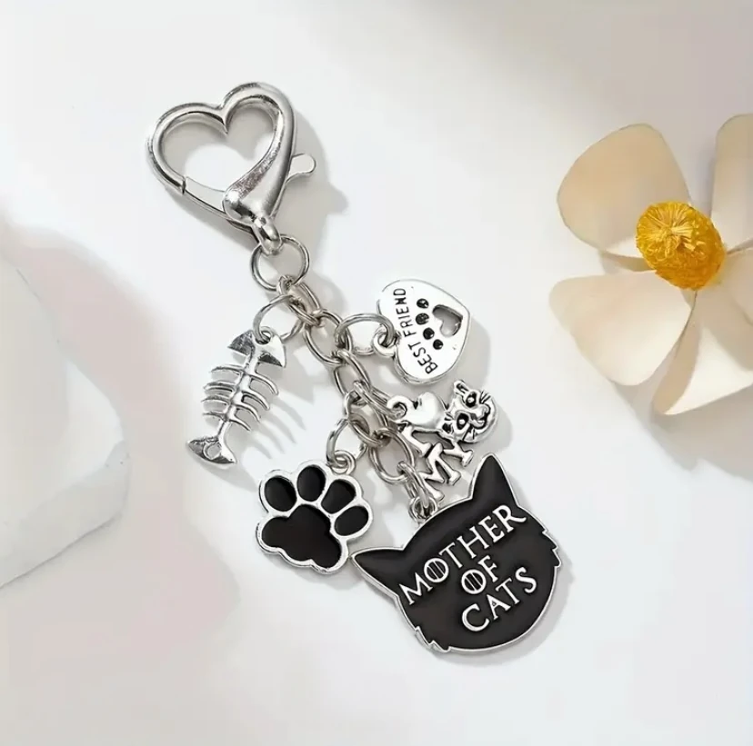 Mother of Cats Anahtarlık