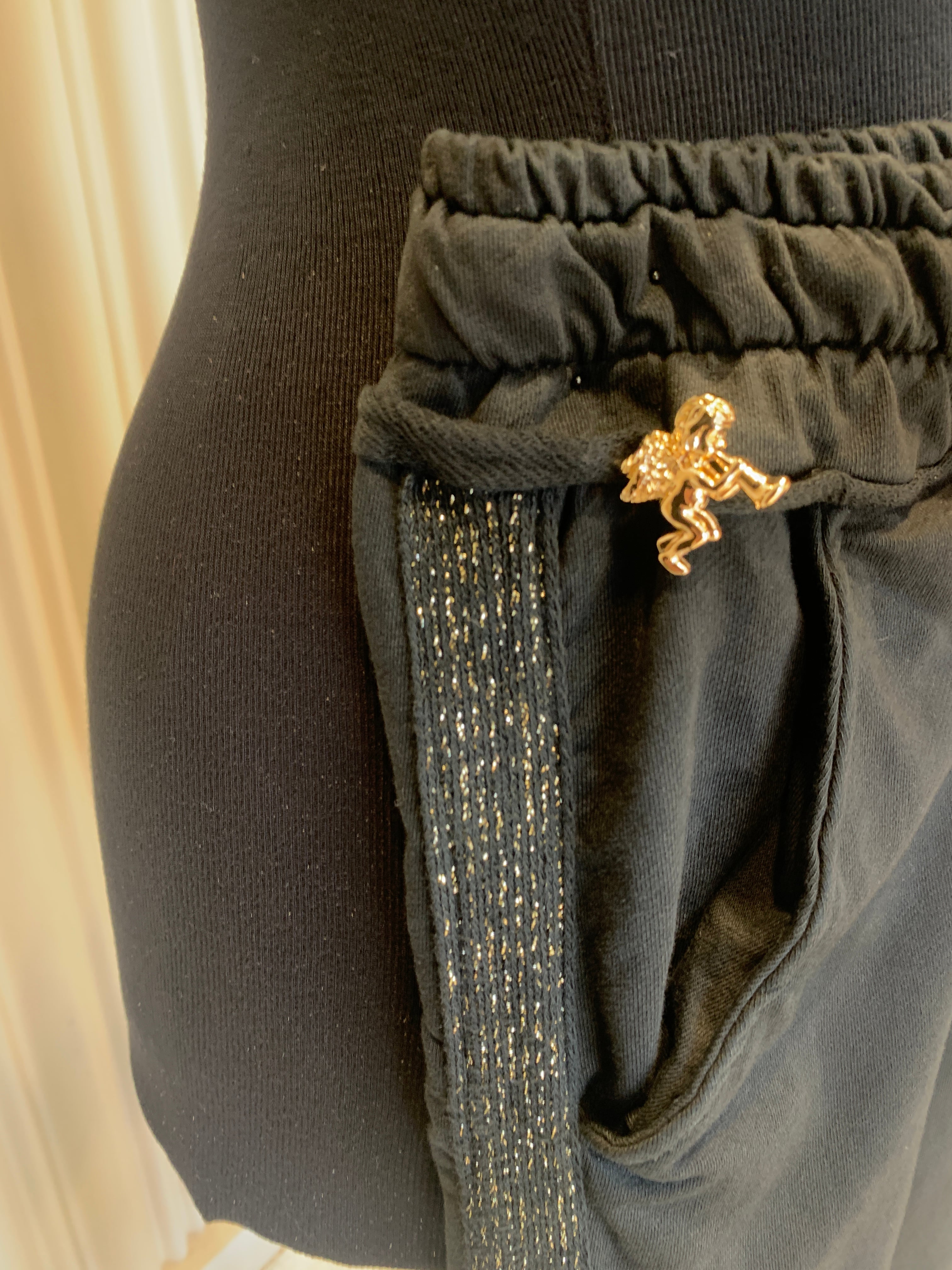 İTHAL ŞERİT DETAYLI HAVUÇ PANTOLON