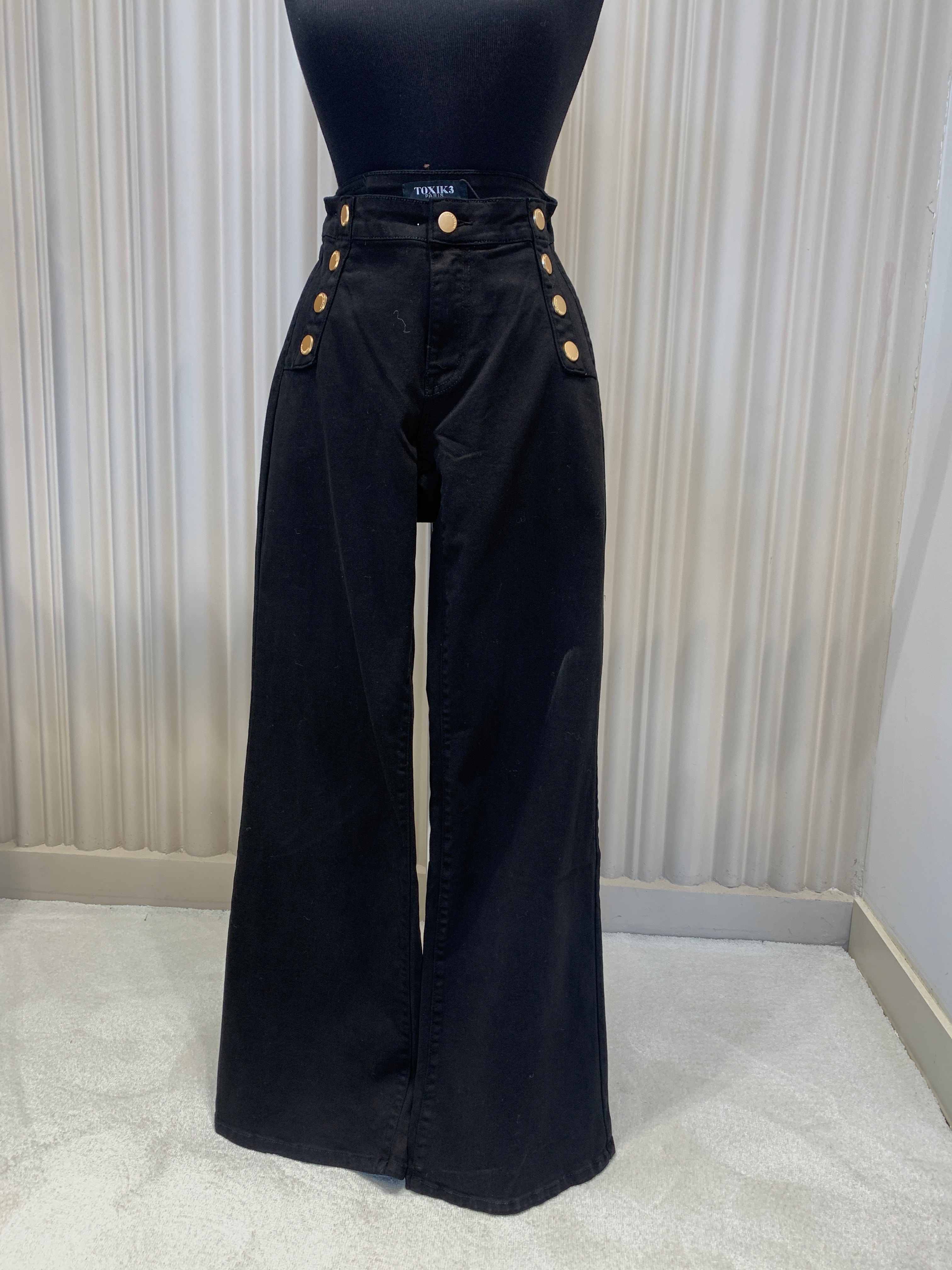 İTHAL GOLD DÜĞME DETAYLI PANTOLON