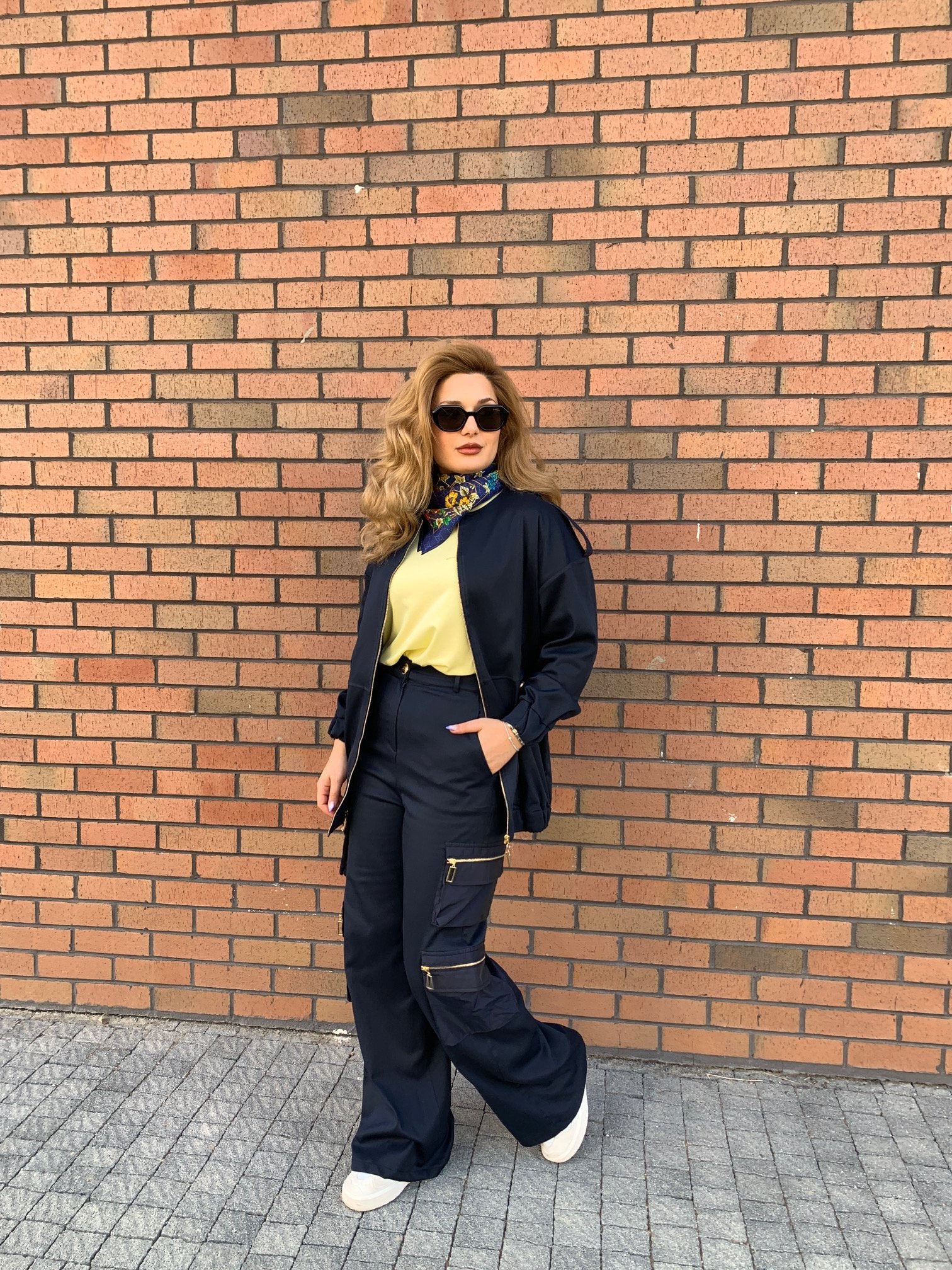 LACİVERT BOMBER CEKET