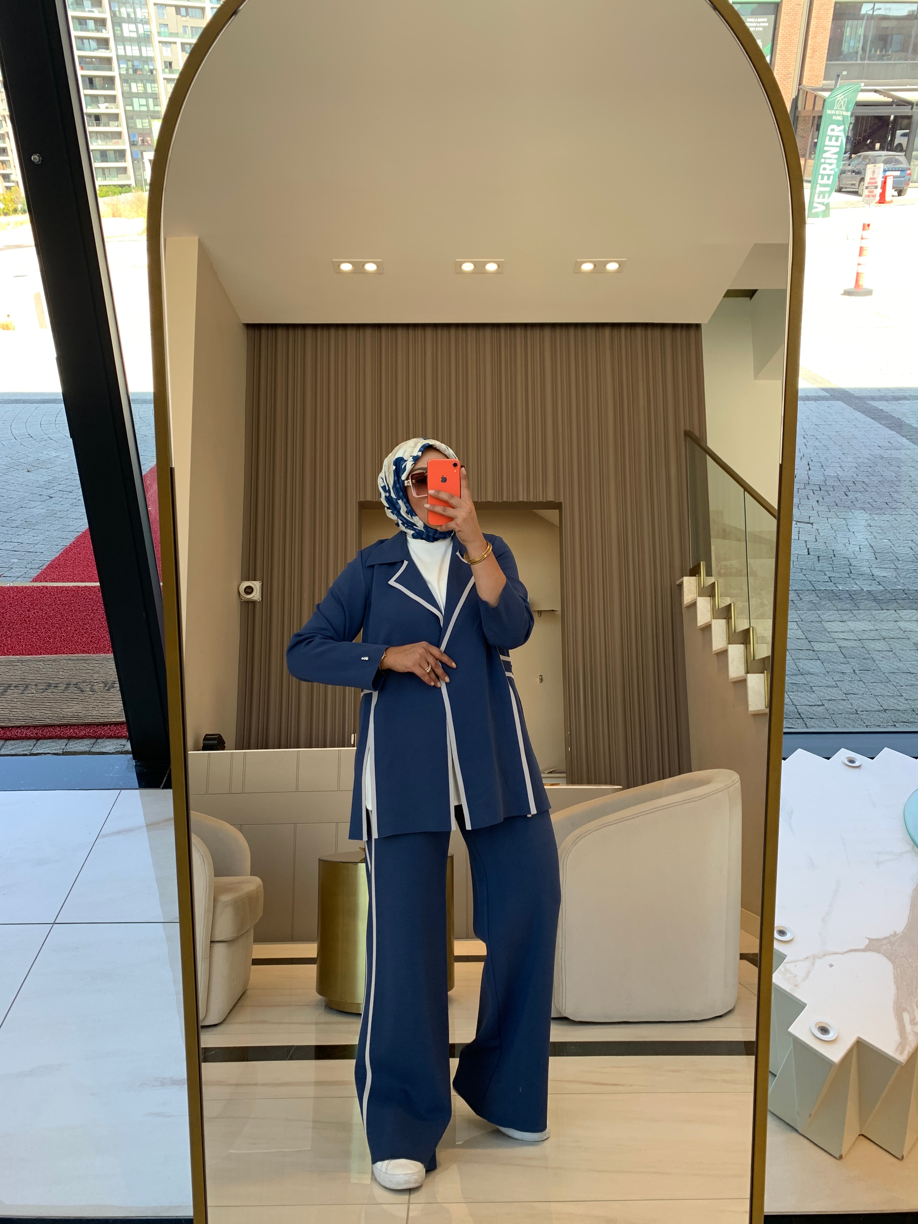 ÇİZGİ DETAYLI HIRKA